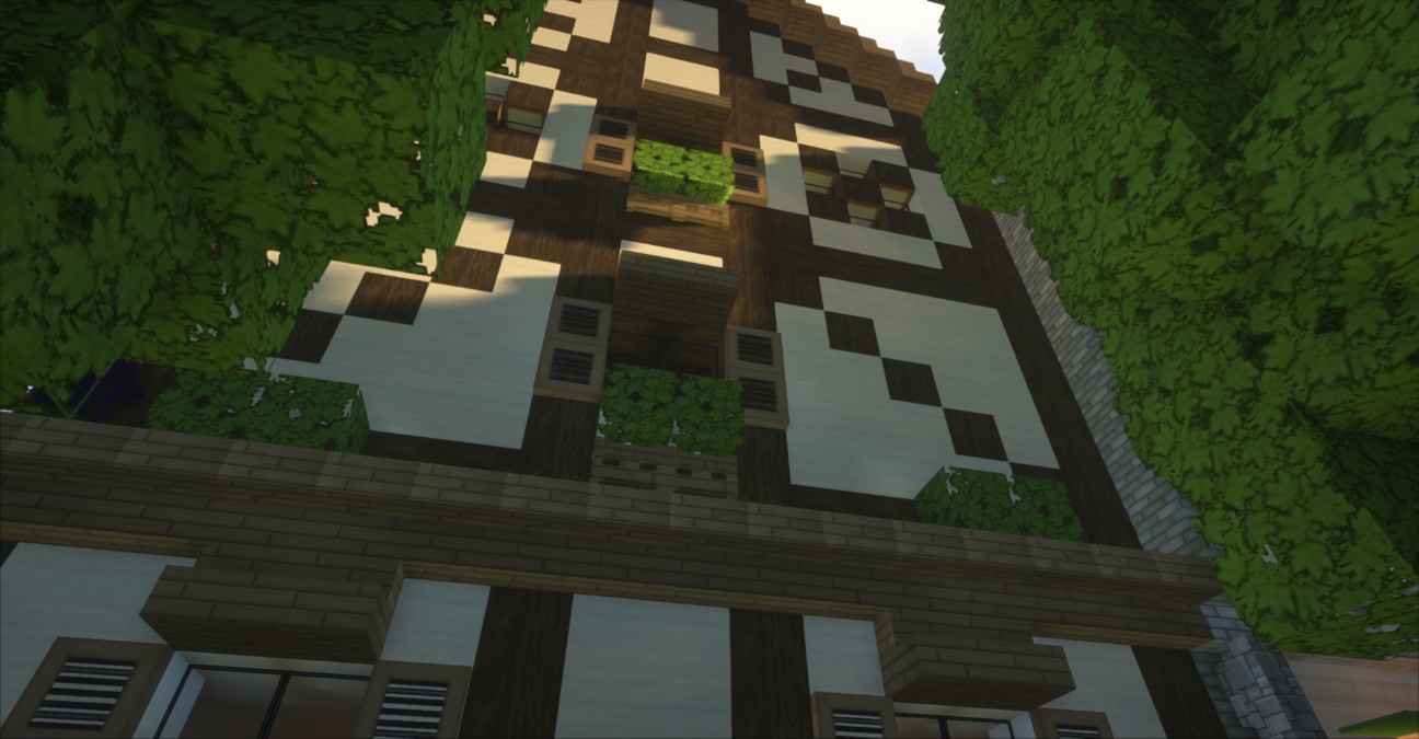 マイクラ建築 癒される落ち着く街並みをマイクラ54 マイクラしたり 何か思ったことを書いてみる