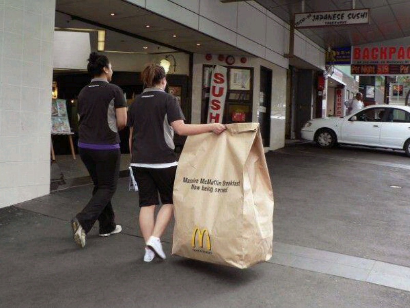 Big McDonald's Take Out