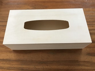 木製のティッシュケースをつくる 百均セリア 知恵でなんとかする