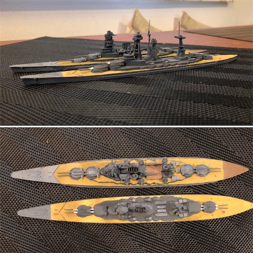 新着モデルのご紹介：久々の日本海軍：八八艦隊計画：加賀級戦艦