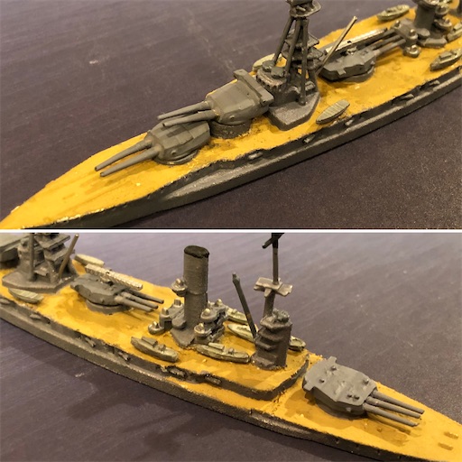 補足：資料入手：扶桑級戦艦の改装：41センチ砲搭載案 - 相州の