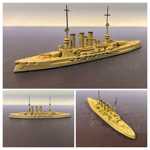 聖闘士聖衣神話EX ライブラ　超弩級戦艦、前弩級戦艦、装甲艦 禁断のモデル・ヴァージョンアップ事情：ドイツ帝国海軍前弩級