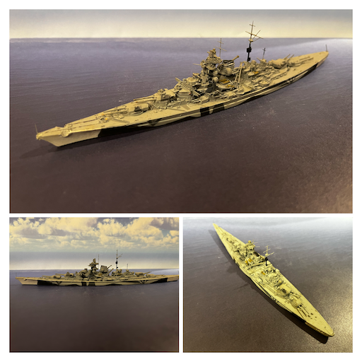 コレクターの日常：計画艦：H44型戦艦の完成（艦底パーツの到着
