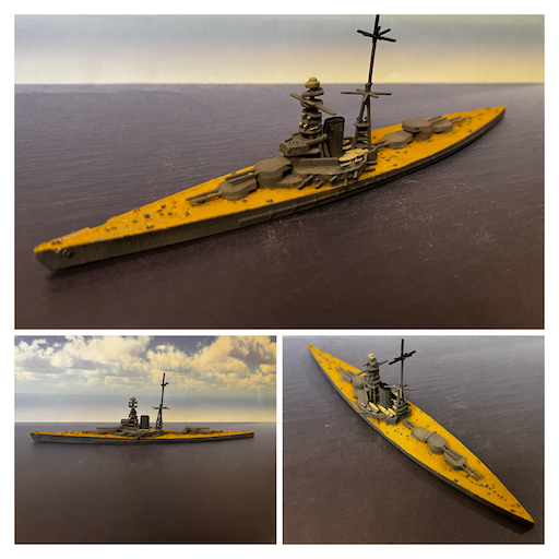 八十八艦隊　350 完成品　41㎝砲　戦艦試案 八十八艦隊 350 完成品 41㎝砲 戦艦試案 - メルカリ