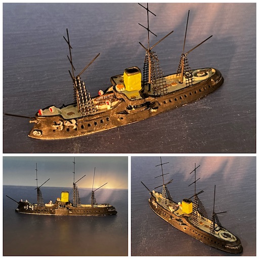 新着モデルの完成:フランス海軍 装甲艦の系譜(後編:艦隊装甲 新着モデルの完成:フランス海軍 装甲艦の系譜(後編:艦隊装甲