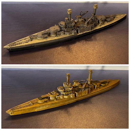 再編集：米海軍の計画艦：「ノースカロライナ級」戦艦原案とダニエルズ