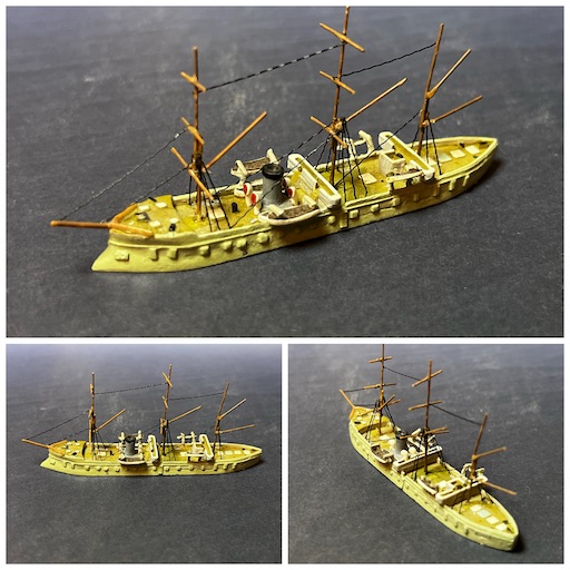 世界の軍艦コレクション　フランス　イタリア　ロシア　4個 世界の軍艦コレクション1〜4 世界の軍艦コレクション フランス