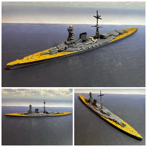 軍艦　模型 ニチモ：1/500「戦艦 長門」
