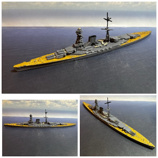 日本海軍八八艦隊計画「第11号艦級」の制作：「紀伊級後期型」か