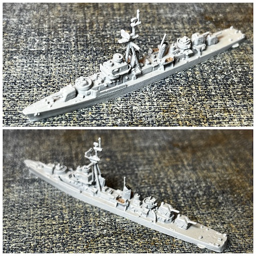 新着モデルの手直し：海自護衛艦コレクションの充実（その4）：架空艦