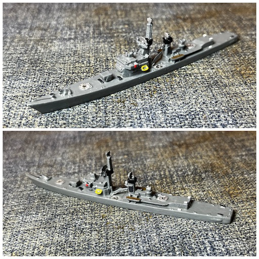 新着モデルの手直し：海自護衛艦コレクションの充実（その4）：架空艦