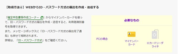 e-Taxで使用するデジタル証明書の取得方法
