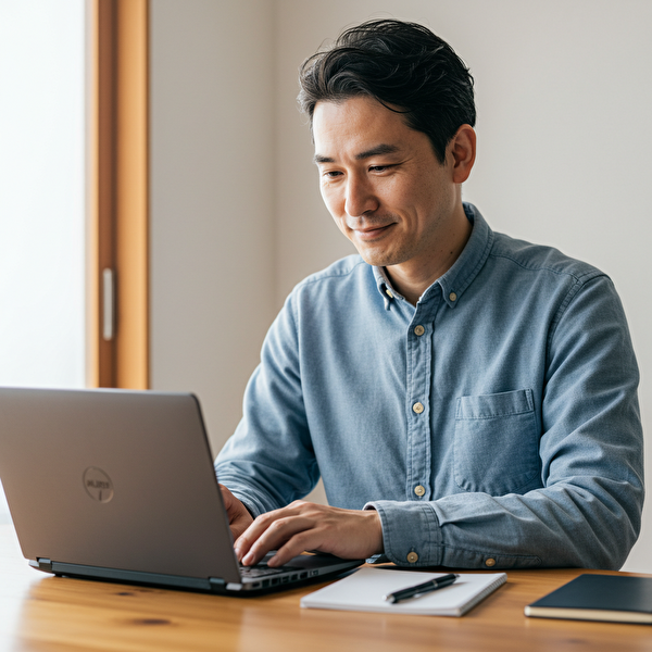 ロスカットから再起して少額で再スタートを始める日本人男性