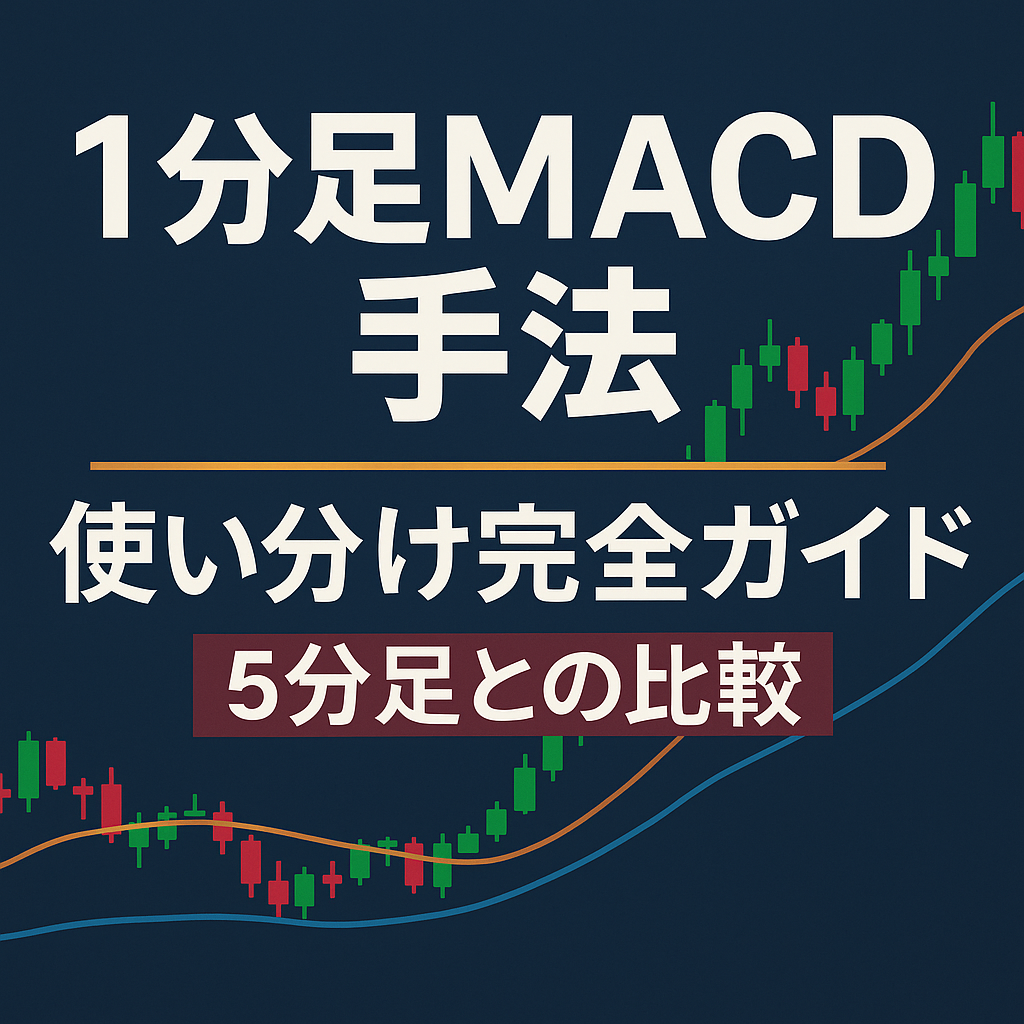 1分足MACD手法と使い分け完全ガイド｜5分足との比較と実践戦略 - FXスキャルピング手法のマスターへ：1年未満のトレーダーの挑戦と成功への道