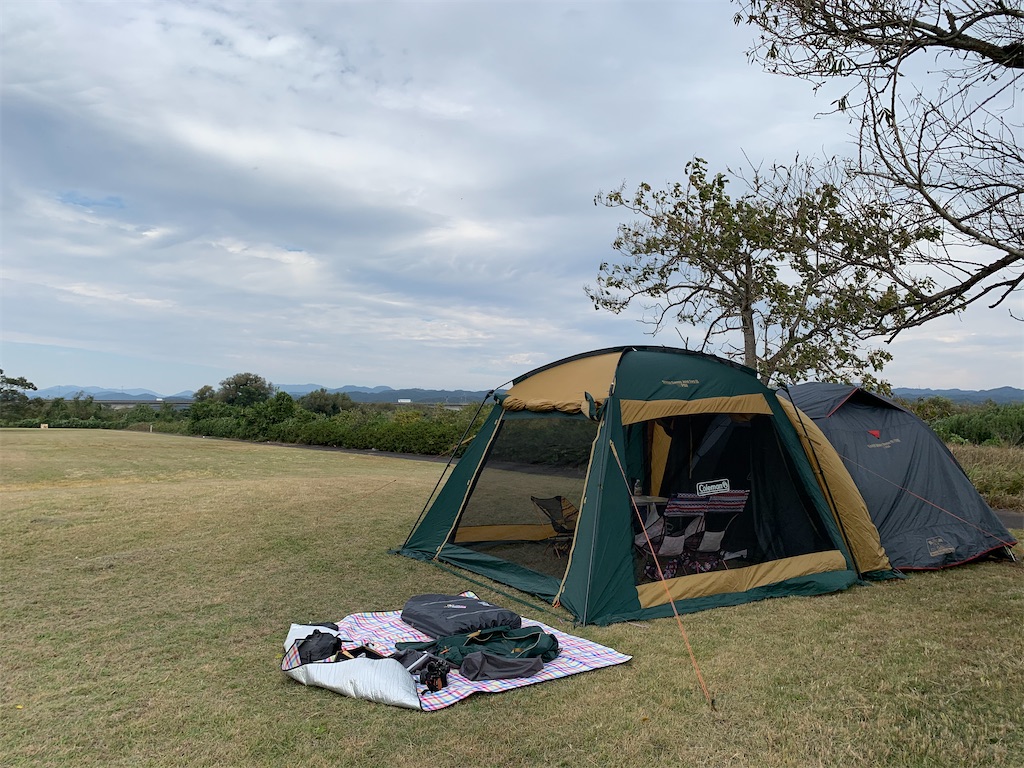 コールマンの連結タープを購入した - おウチを建てた！