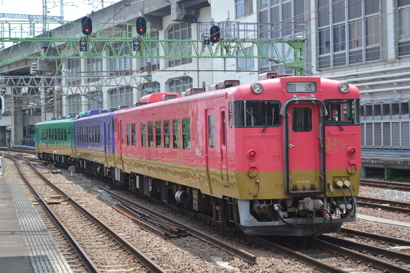 仙山線さくらんぼ号,ふるさとの回送、仙石東北ラインの撮影