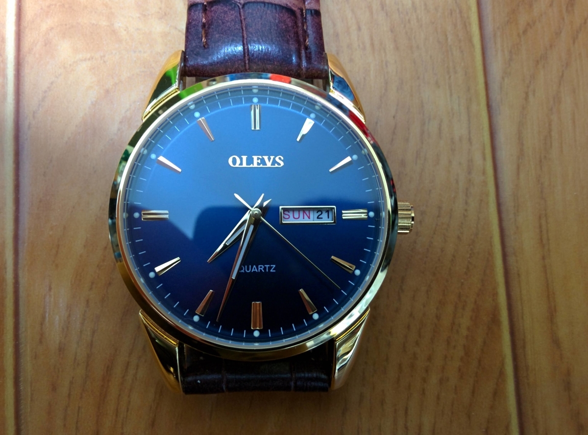 中華腕時計】1400円のOLVESの腕時計 クイックレビュー Aliexpress - G 