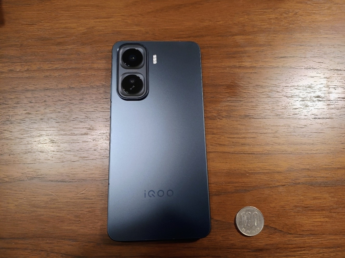 iqoo neo11の背面