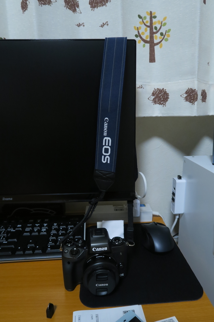 EOS M5のストラップを替える - gomaの雑記