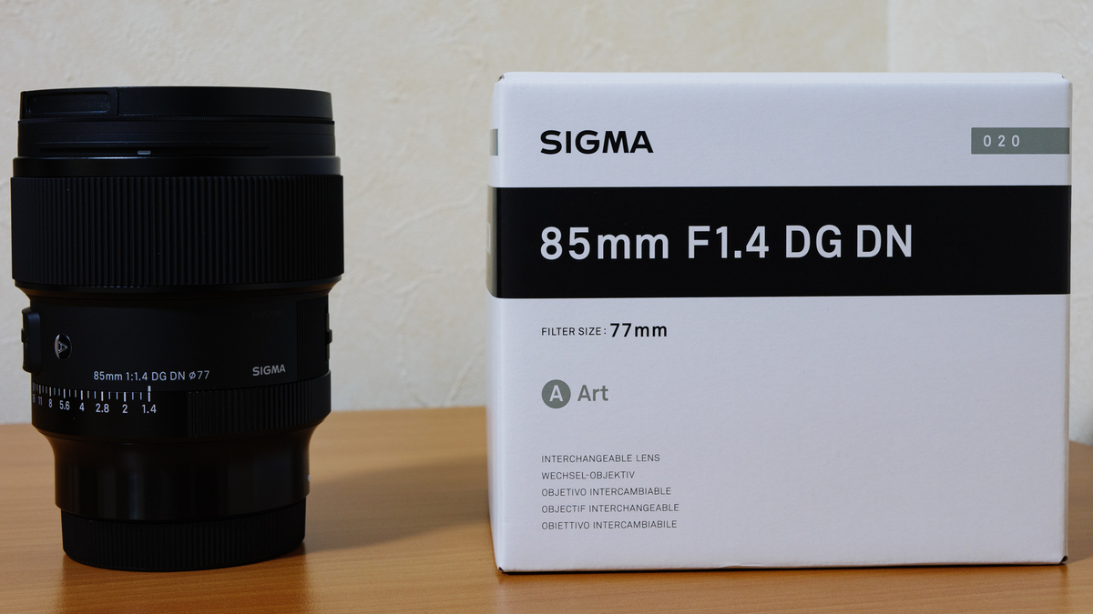 フィルター付き】Sigma 85mmF1.4 DG DN ソニーEマウント シグマ 85mm