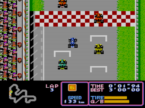 PCエンジン ソフト エフワン ドリーム F-1ドリーム』1989年／PCエンジン - レトロゲームの説明書保管庫