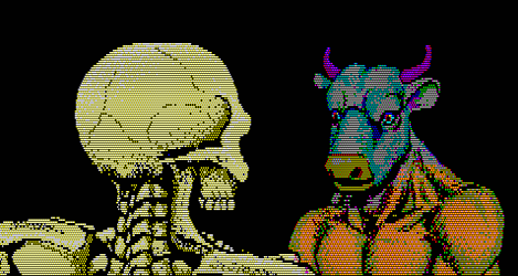 MSXソフト　ラストハルマゲドン エイリアン図鑑(状態：ケース・ゲームディスク状態難) MSX2】ラスト・ハルマゲドンOP【内蔵音源＆FM音源】 | seimenki