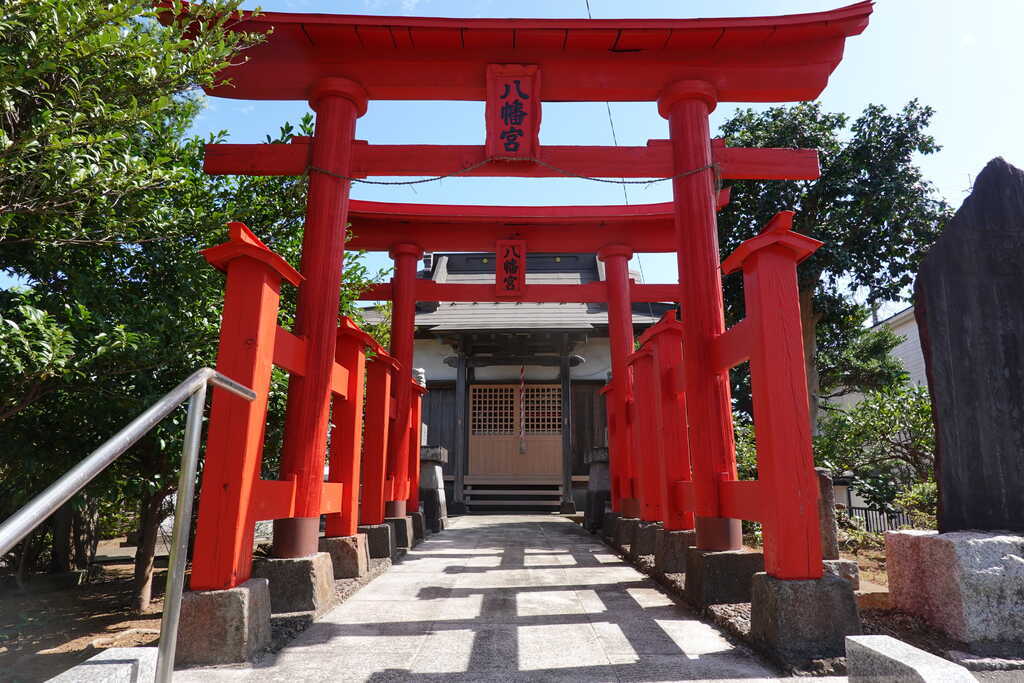 殿台町正八幡大神鳥居