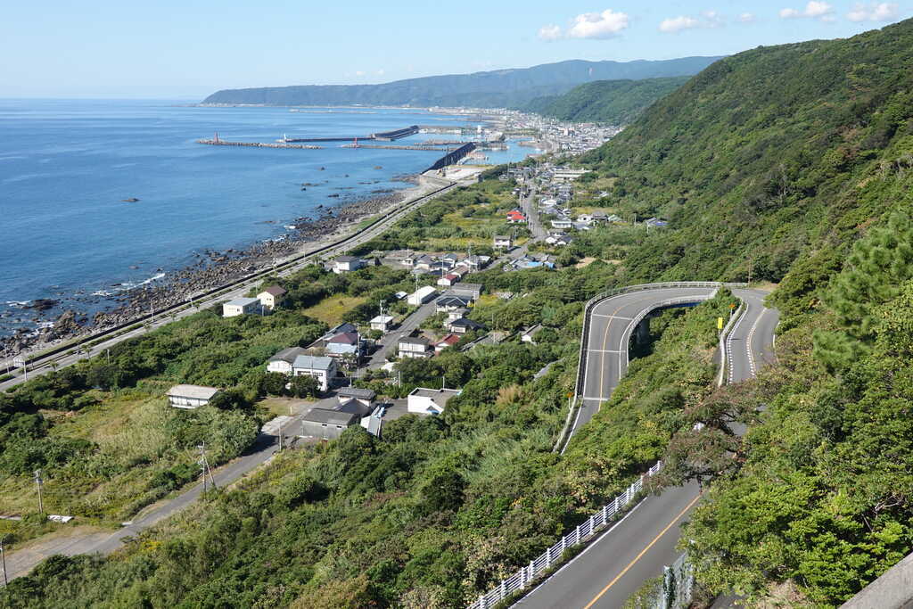 室戸スカイライン登りからの風景