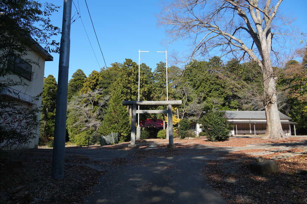 十倉実の口十倉神社鳥居前