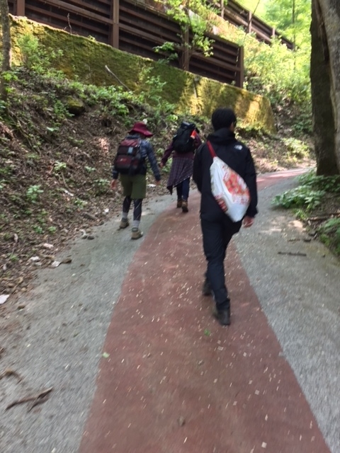 コンクリートの道