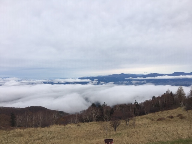 美ヶ原高原美術館の景色