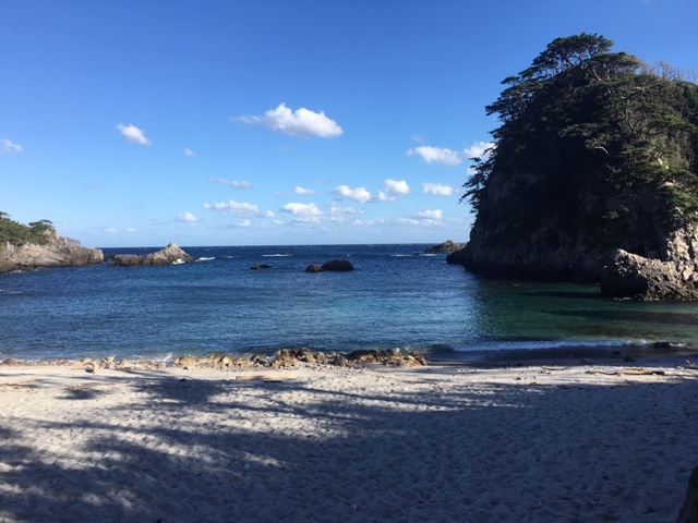 式根島の海