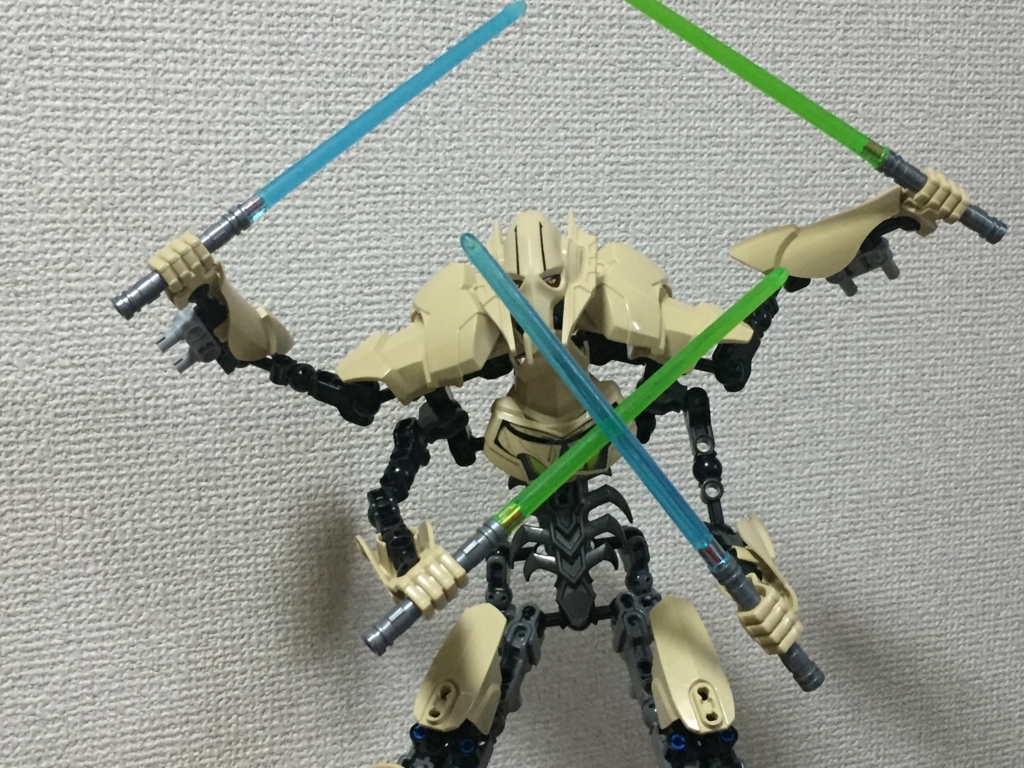 超希少　レゴ　グリーバス将軍 レゴ（LEGO）グリーヴァス将軍』を作ってみた【レビュー】 - 私の名前