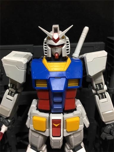 ガンプラ MG ガンダム ver.3.0 素組 - G-おやじ Gが好き のブログ