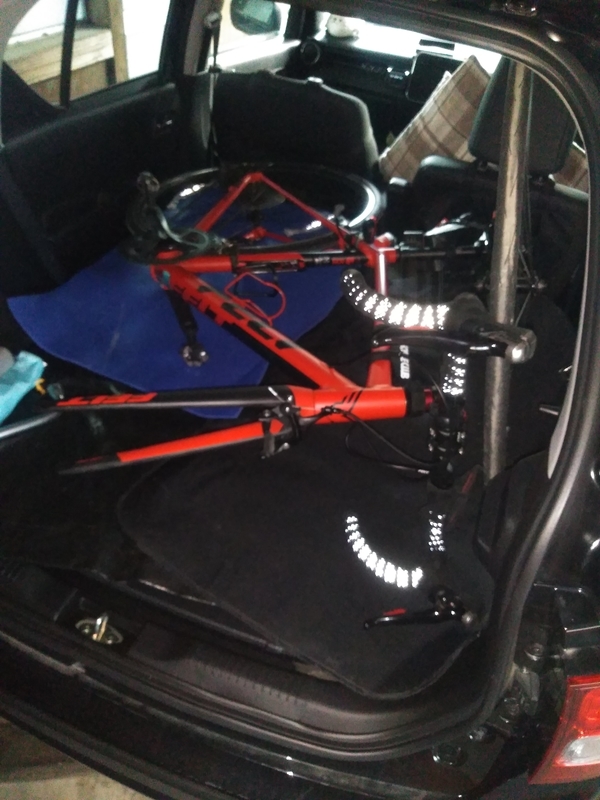 イグニスで車中泊行けるか ロードバイクは積めるか がばがばbikeブログ シーズン3