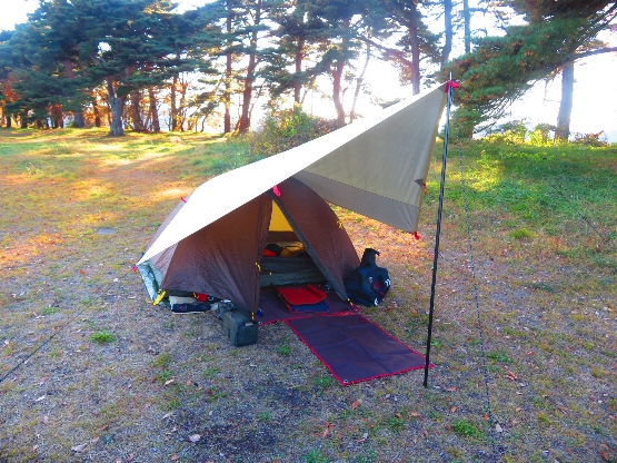 パイクス・ピークのタープ買ってみた🎪 - がばがばbikeとかブログ