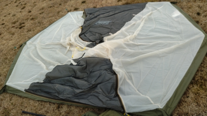 エクスカーションティピー325の試し張りしてきた。 - がばがば