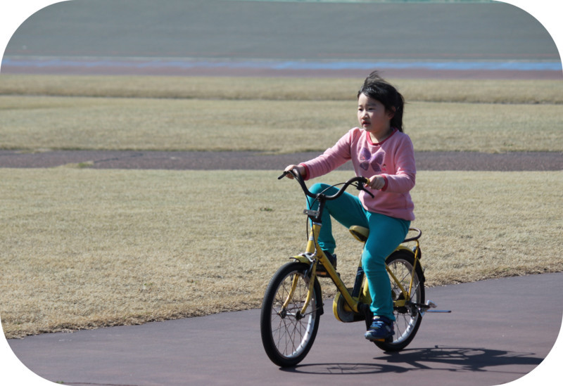 自転車 バンク 角
