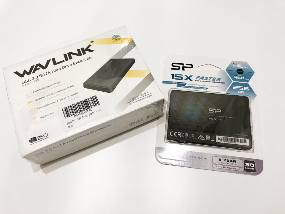 SSDとHDDケース SSD換装のイメージ03