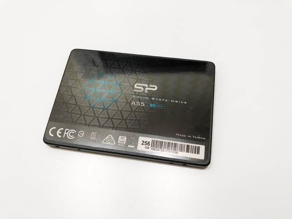 SiliconPower SSD A55 SSD換装のイメージ04