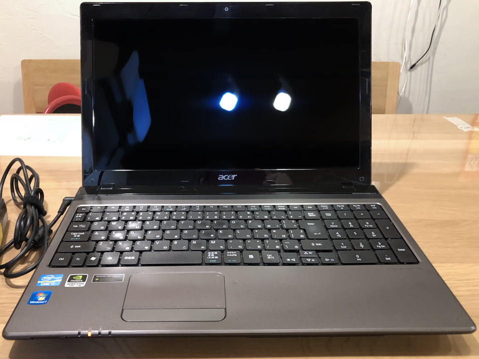 Acer Aspire 5750G SSD換装のイメージ02