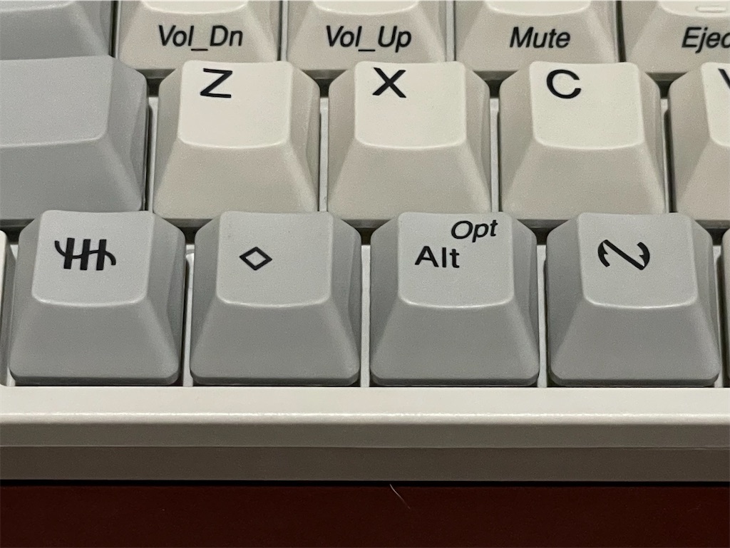 HHKBデフォルト配列 HHKBデフォルト配列