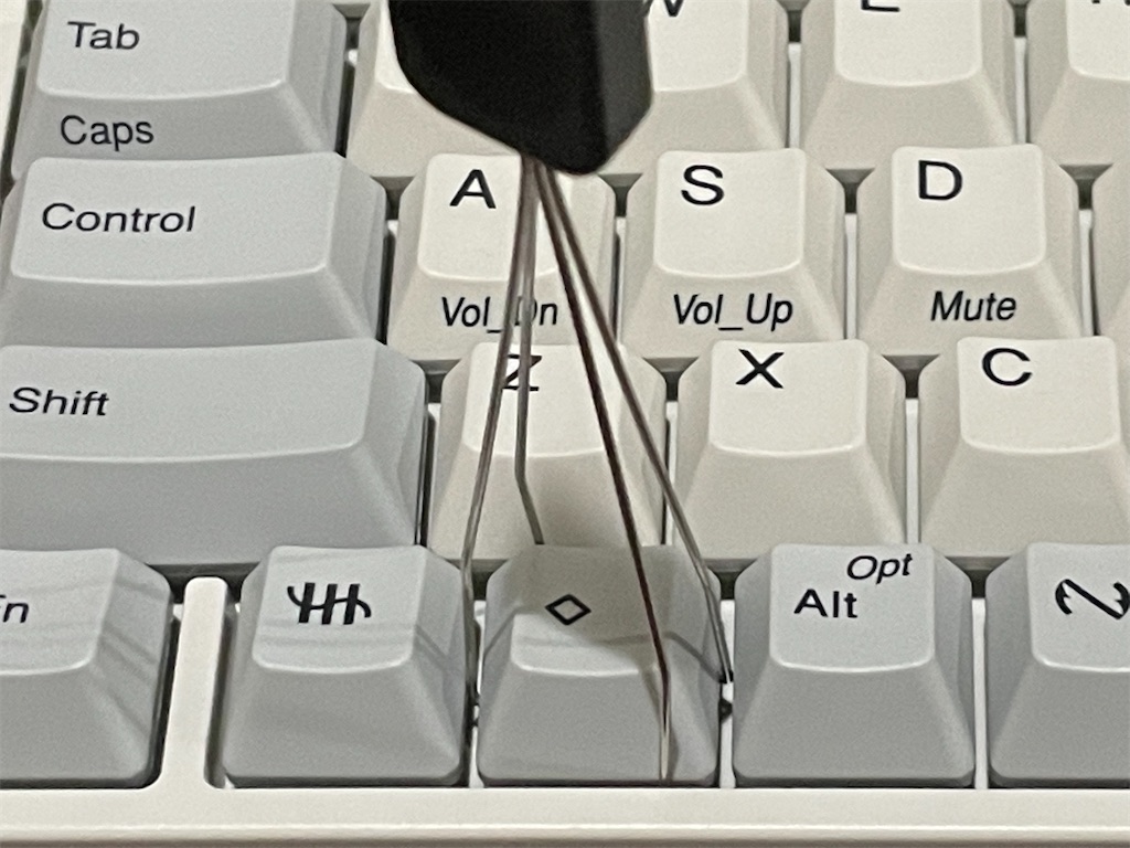 キー引き抜き作業 キー引き抜き作業