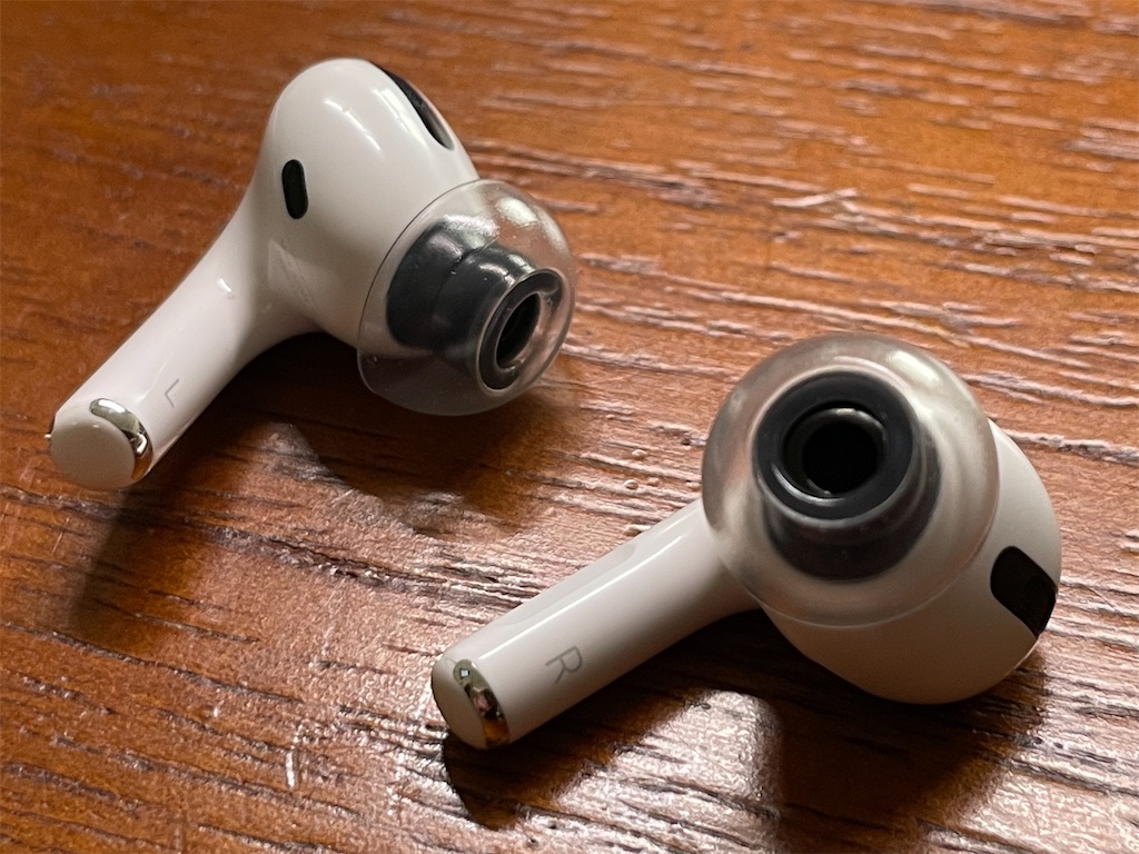 SednaEarfit Crystalのイヤーチップを装着 SednaEarfit Crystalのイヤーチップを装着