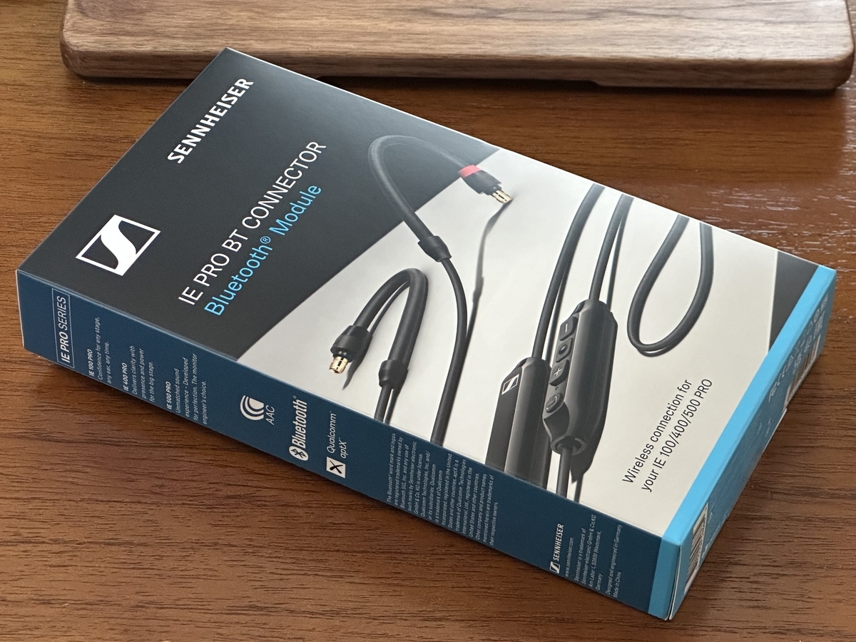 SENNHEISER IE PRO BT CONNECTOR SENNHEISER IE PRO BT CONNECTOR