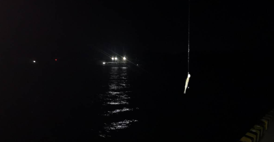 港湾の朝