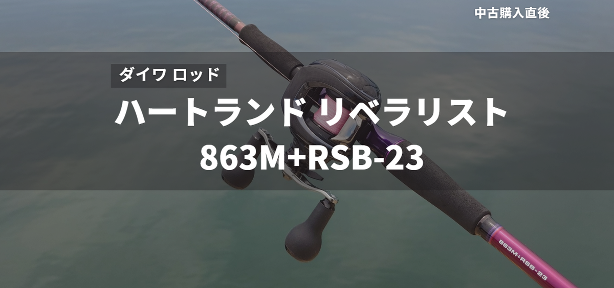 中古購入】ハートランド リベラリスト 863M+RSB-23 - gagarablog's