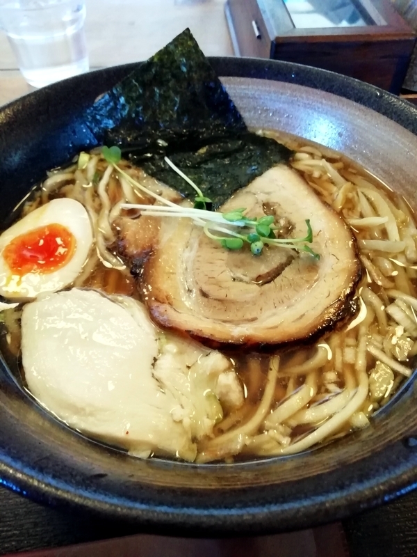和風らーめん凪 富士見市の 凪らーめん 醤油 がまさに和風らーめん美味い ガイコツブログ