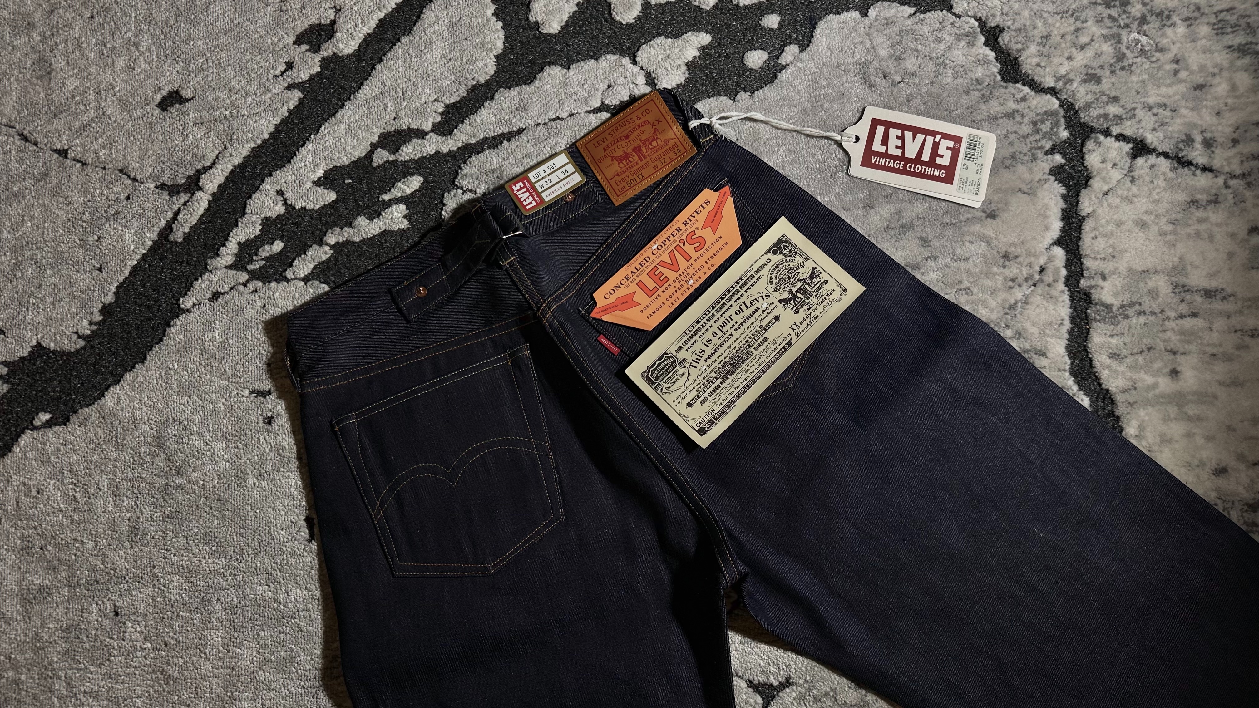 LEVI'S】LVC 501XX 1937モデル(37501) 履き下ろし - Almost boring LEVI'S】LVC 501XX 1937モデル(37501) 履き下ろし - Almost boring