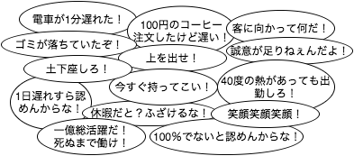 ゆとりがない日本人 ゆとりがない日本人